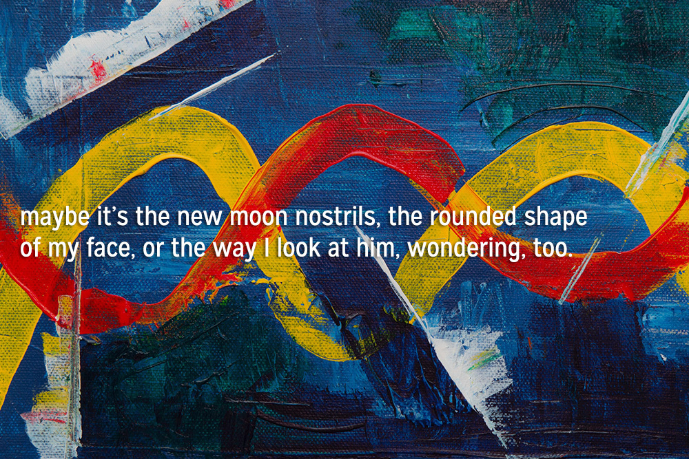 PalettePoetry's tweet photo. new #poetry! today we're absolutely delighted to publish a poem of Noreen Ocampo's (@maybenoreen), "There Are No Filipinos in Mississippi,"

"maybe it's the new moon
nostrils, the rounded shape

of my face, or the way I look
at him, wondering, too."

https://t.co/wp73bNPbhC https://t.co/dGeYaUt2Aw
