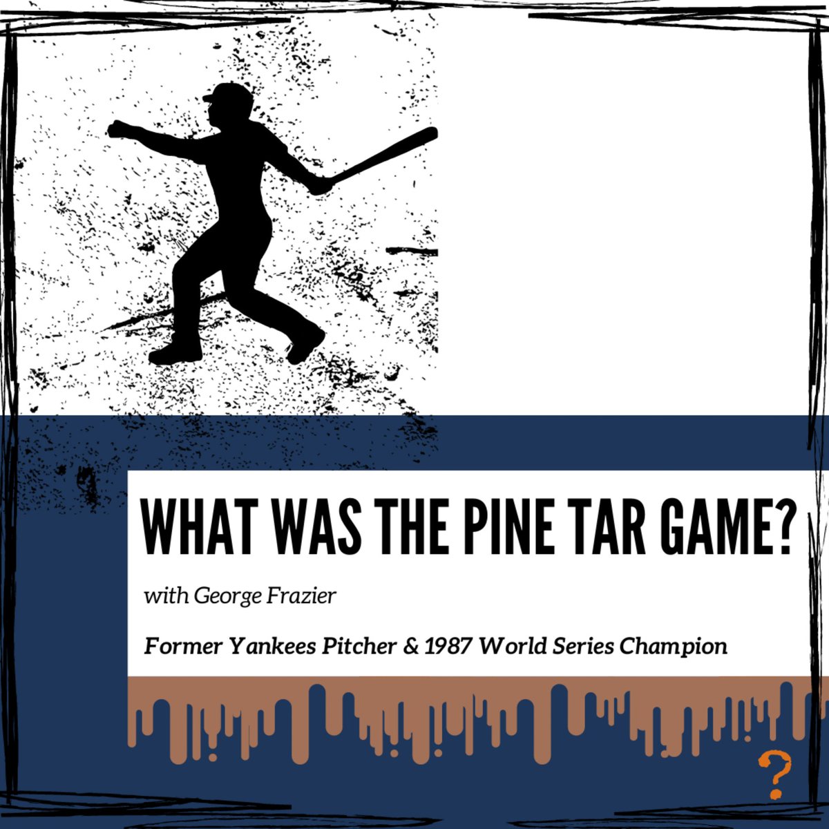 Join us in honoring George Frazier, former @yankees pitcher, on the anniversary of the infamous #PineTarGame. 🌲🏆 Listen to our special podcast episode featuring an exclusive interview with George himself, cherishing his legacy in baseball history. 🎧👉🏻podcasts.apple.com/us/podcast/sim…