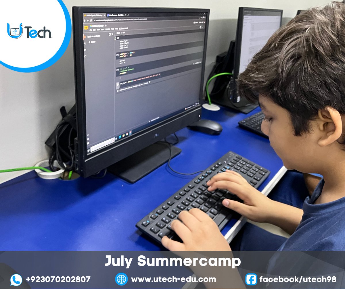 utech_digital's tweet image. Coding isn&apos;t just for adults! Kids can start learning to code at a young age and discover a world of possibilities. 🌐🤖 #KidsCanCode #CodingForKids #TechGeneration