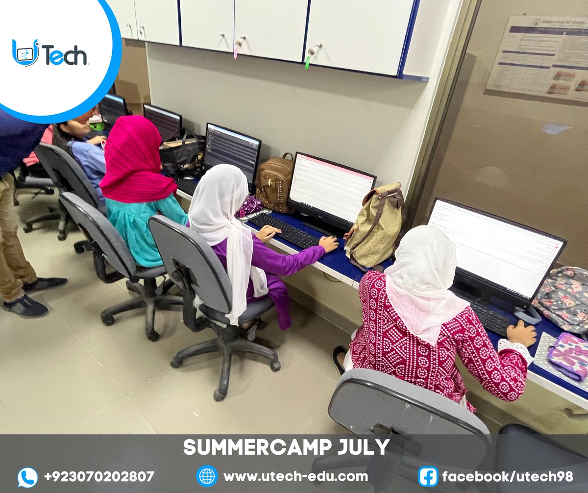 utech_digital's tweet image. Let your child explore the exciting world of coding! 🚀 Our coding classes are designed to be fun, interactive, and educational. Join us now! #KidsCodingClasses #TechKids #FutureInTech