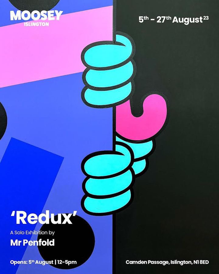 AUGUST 5th 12-5pm 
Not long til the opening day of my exhibition ‘REDUX’ with Moosey in thier Islington, London Gallery! 

All are welcome! Looking forward to seeing all your faces. ❤️