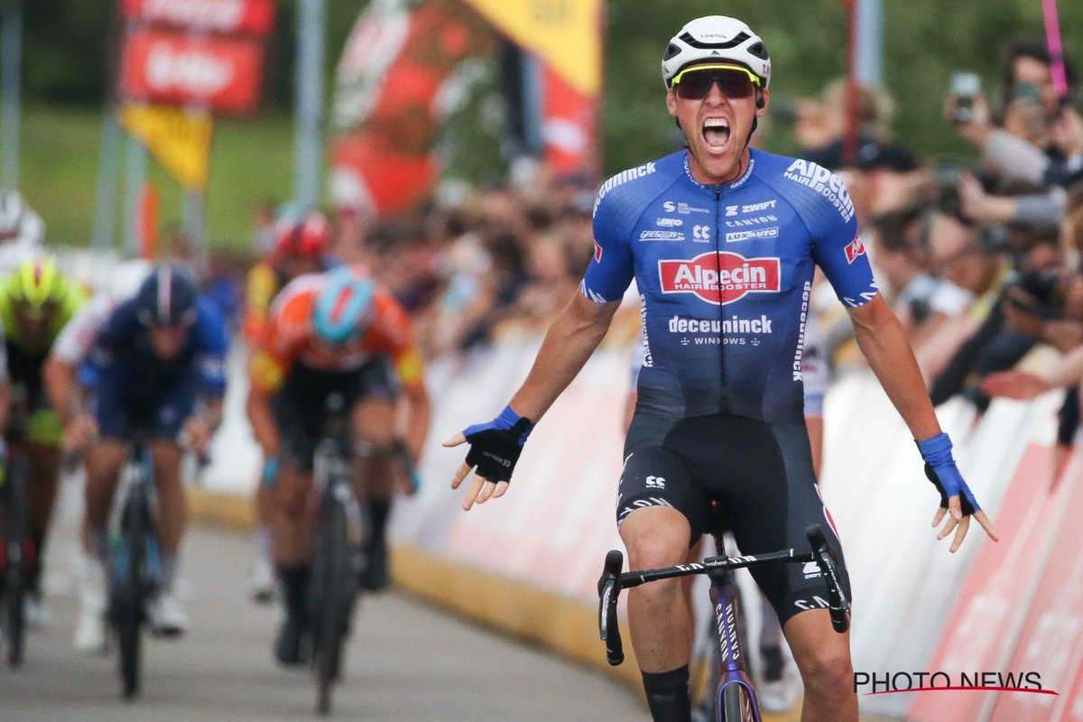 Nice win for Timo Kielich in @tourdewallonie. He also take the leader's jersey! Congrats! #AlpecinDeceuninck
