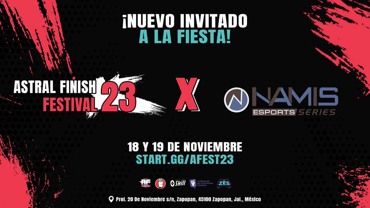 AF GDL (@af_gdl) on Twitter photo 🎉ALIANZA OFICIAL🎉
Comprometidos a mejorar, nos juntamos con <a href="/NamisEsports/">Namis Esports</a>, estarán a cargo de #SSBU para los formatos singles y doubles.
Un paso más para que #AFFEST23 sea un evento de calidad para TODAS las comunidades.
¿Formarás parte de esta edición? 🎉ALIANZA OFICIAL🎉
Comprometidos a mejorar, nos juntamos con <a href="/NamisEsports/">Namis Esports</a>, estarán a cargo de #SSBU para los formatos singles y doubles.
Un paso más para que #AFFEST23 sea un evento de calidad para TODAS las comunidades.
¿Formarás parte de esta edición?