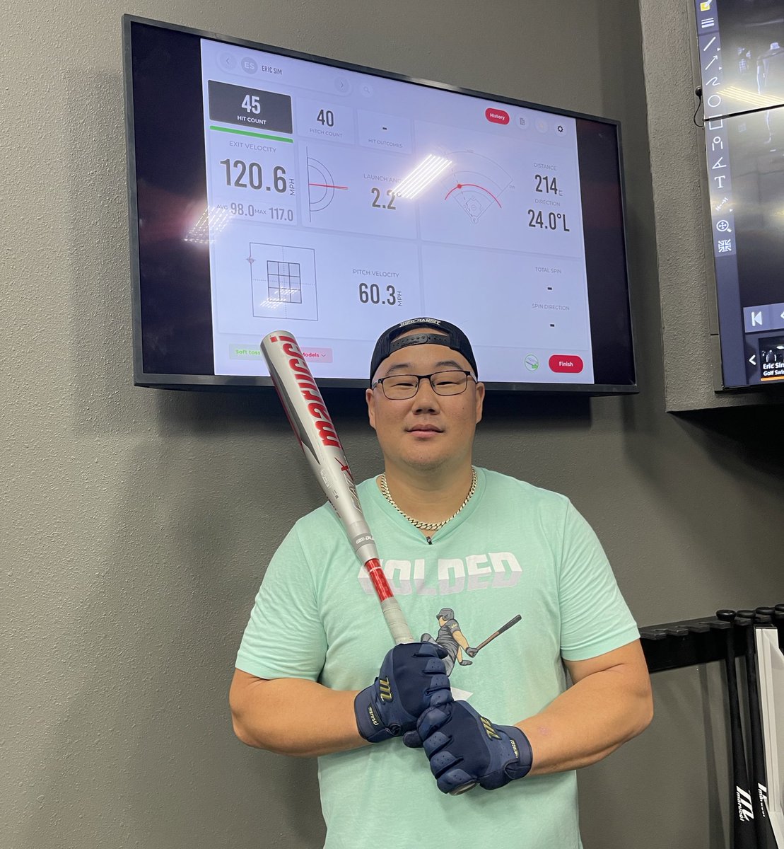 KingofJUCO's tweet image. Had an incredible day hitting bombs at @theBPLdotcom 

Finally hit a Exit Velo PR at 120.6mph for the boys &amp;amp; got to sign the Marucci Headquarters wall of fame.

Good things happen to those that hit bombs.

Hit bombs kids.