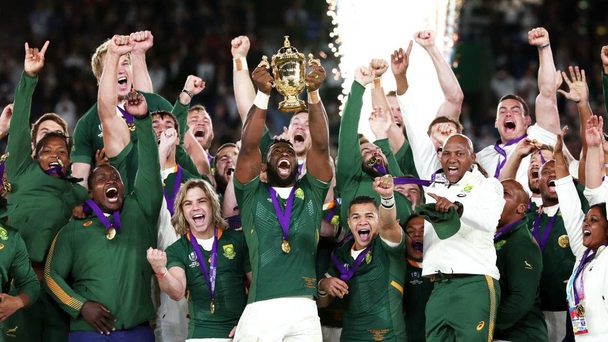 🏉🌍 Relive the unforgettable moment when the South African national rugby team, the Springboks, clinched a historic victory in the 2019 Rugby World Cup! 🏆🔥

#RugbyWorldCup #Springboks #HistoricVictory #RugbyAfrica #OlympicQualifiers #HarareSportsClub #Rugby7s #SportingEvent