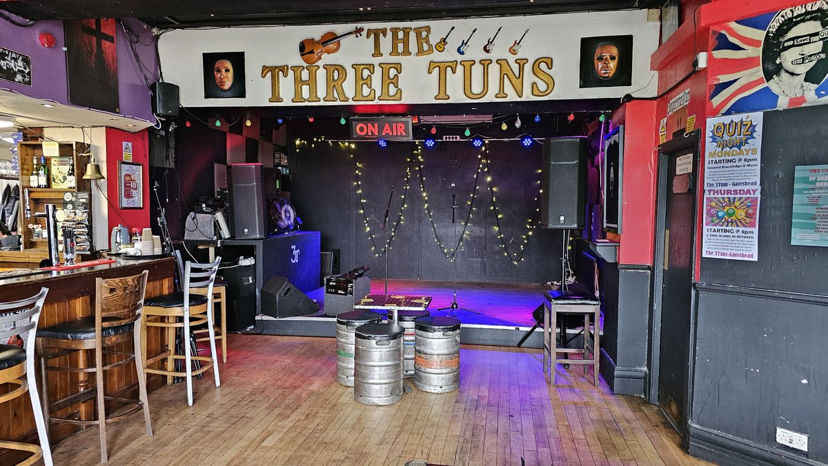 Just arrived for the <a href="/NTOTRGateshead/">Never Too Old to Rock</a> end of term celebration. It's going to be a good one!