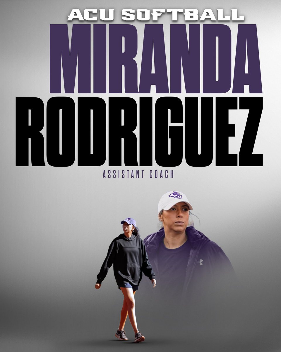 Everyone welcome Miranda Rodriguez to ACU as our new Assistant Coach!! 👏

📰: shorturl.at/bduwC

#GoWildcats