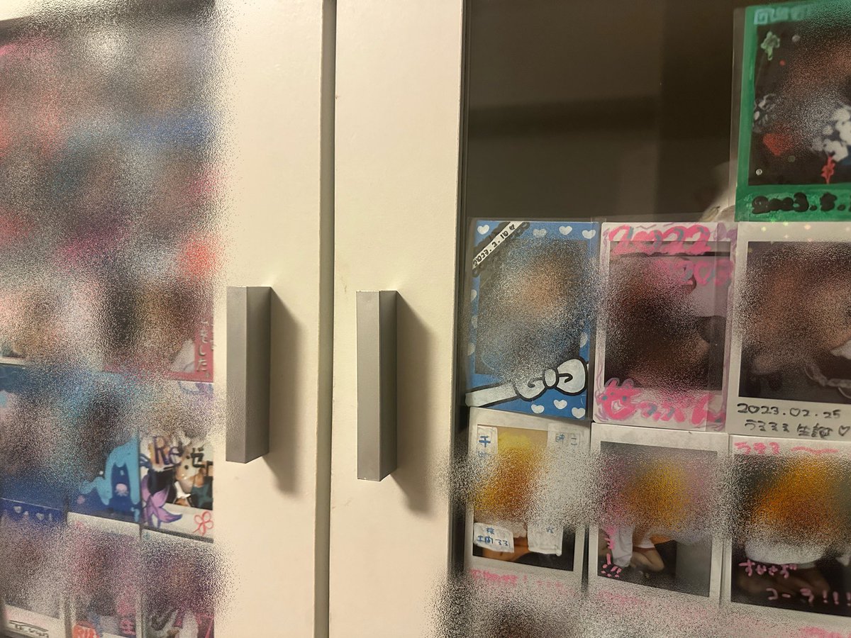 冷蔵庫横の食器棚恋箱キャストのチェキ貼ってて
お酒取りに行く度可愛いが見れる https://t.co/sgvURhTMyi
