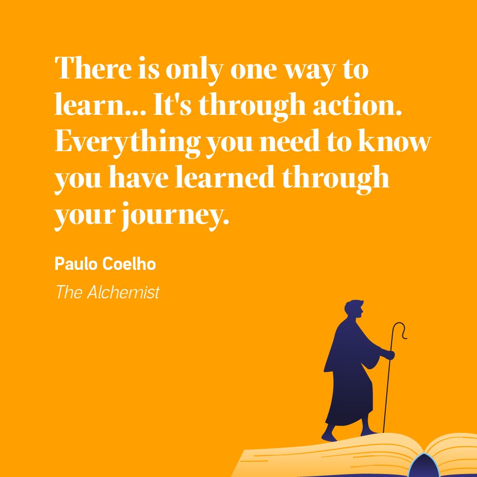 Learning as a verb requires action, even though there isn’t truly one way to learn. Learning as a noun happens because of the lessons we take from life and the mentors we seek and find along the way. #MentorMonday #mentorshipjourney #learning #thealchemist #CelebrateMonday