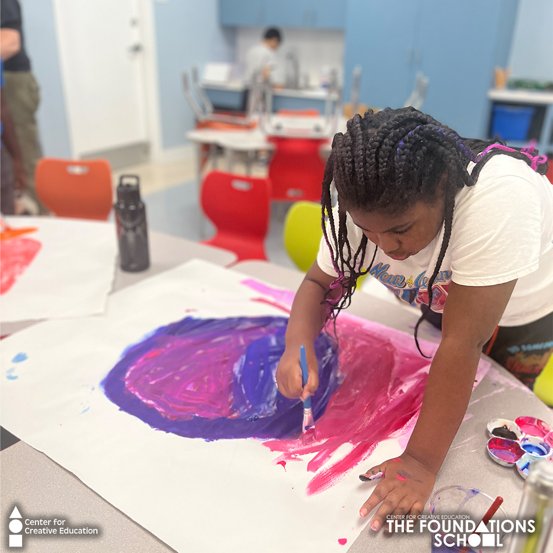 cceflorida's tweet image. “This is my ARMY flower!” 

5th grade student Jha’Niya LOVES the K-pop group BTS! Seeing our students’ passions come through in their art is great. 

#BTS #BTSArmy #Jungkook #Jimin #teachertwitter #flowers #painting