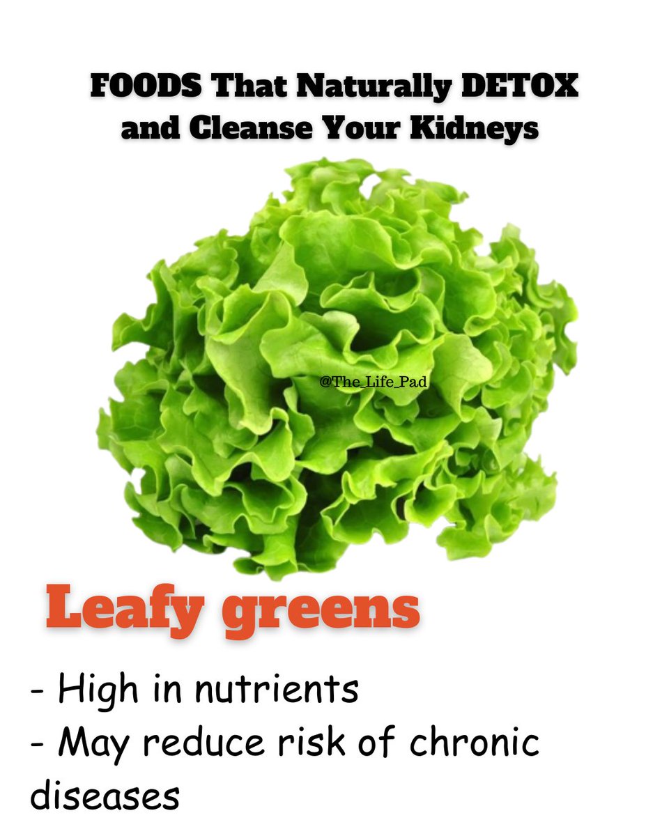 Foods that Naturally DETOX and Cleanse Your Kidneys save this; Thread