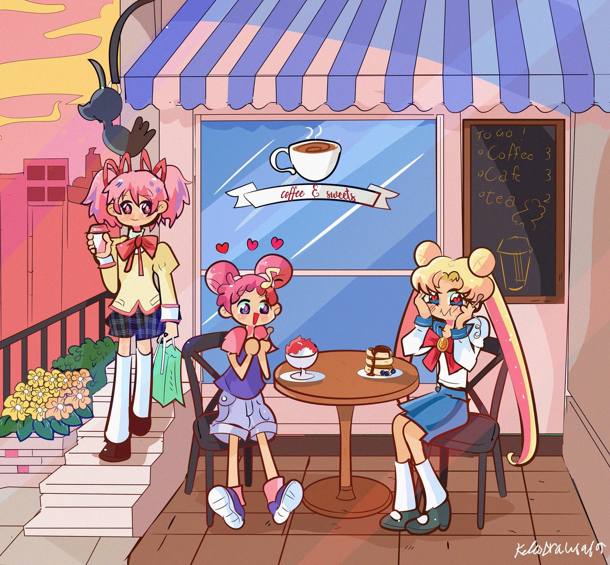Kellodrawsalot's tweet photo. Art train!🎨💜

 Please feel free to join!
@chocobowings @happynaru23 @ziyaworks @zelly_land @hardshelltaico @miesdraws @kamen  
Thank you for the tag  Chelly! https://t.co/fMxbda3pWI