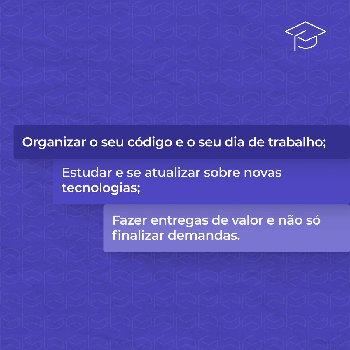 RaroAcademy's tweet photo. Já parou pra pensar em coisas que podem te fazer crescer na carreira, independente da sua senioridade?
 
Vem cá então, que separei 6 diquinhas pra vcs! 🙌🏻 https://t.co/pwXXafDCUR