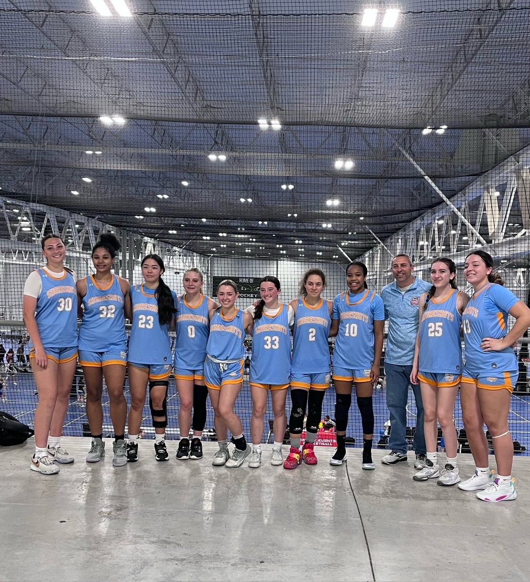 We finished 2-3 this weekend. The team played hard. They continued to work and get better. We were a much better team to finish the season. So proud of these young ladies. Thank you to the coaches who cane to watch and Hoop Group for running a great event.