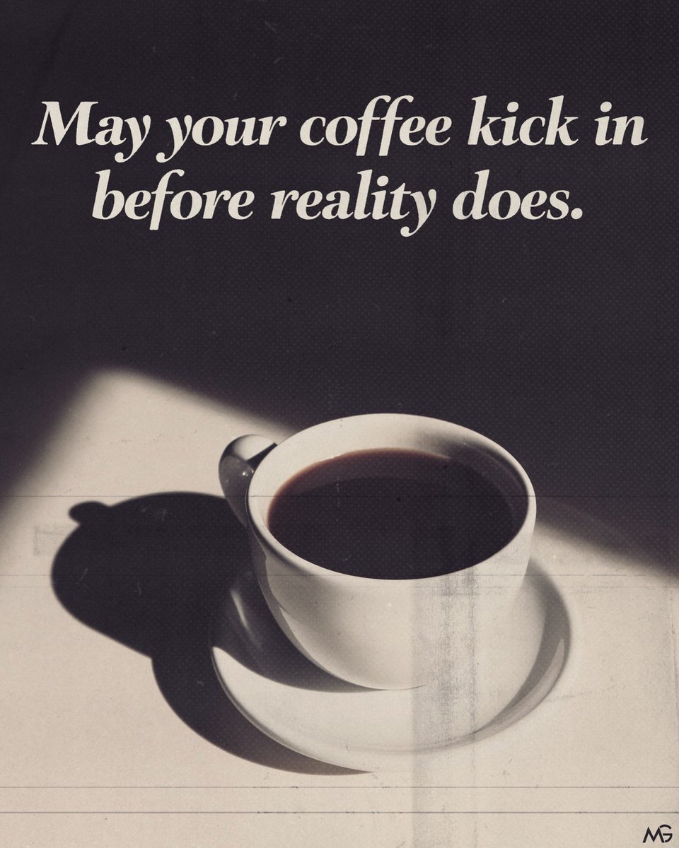 MacyGGraphics's tweet photo. Happy Monday! 🙃☕️ https://t.co/SNcj2YOqnh