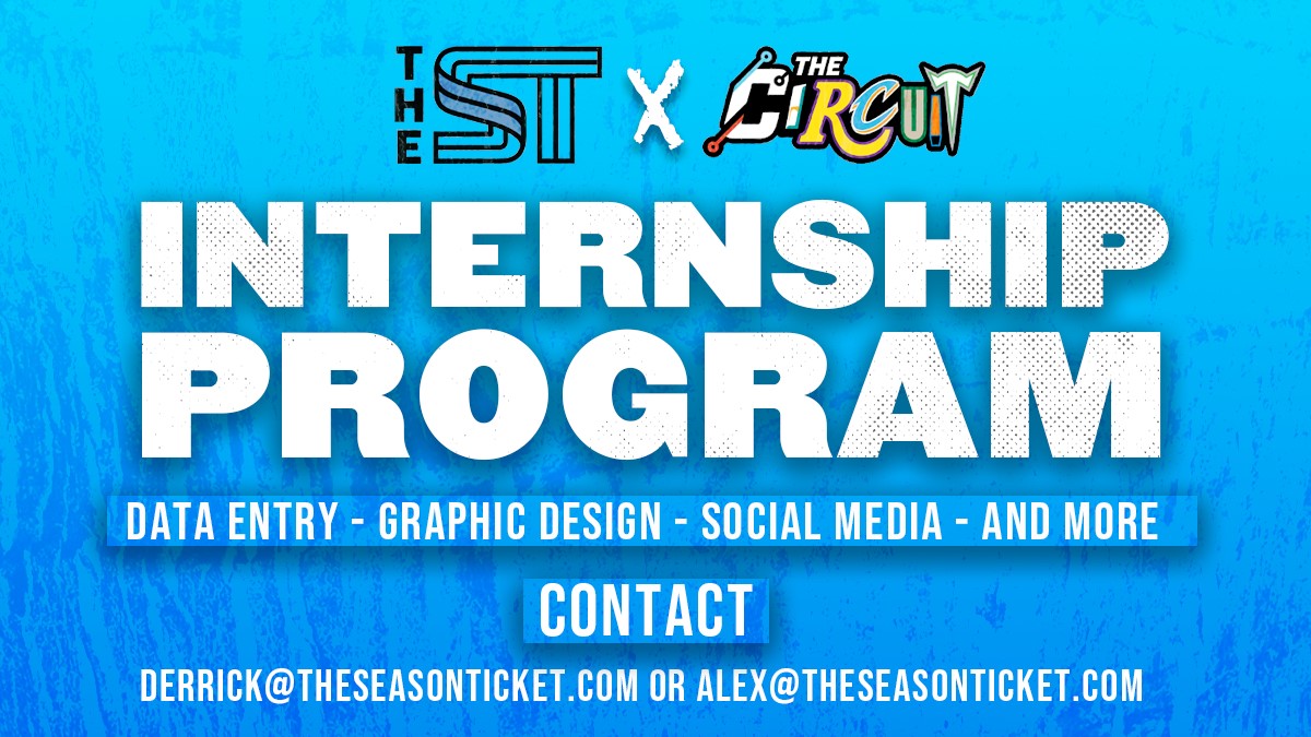 Want to join The Circuit team❓ Year 2⃣ of our internship program has arrived 🎬 ✅ Social Media ✅ Sales & Marketing ✅ Scouting ✅ Data/League Management ✅ Content Creation ✅ Graphic Design ✅ Photography Register now!👇🏾 theseasonticket.sportngin.com/register/form/…