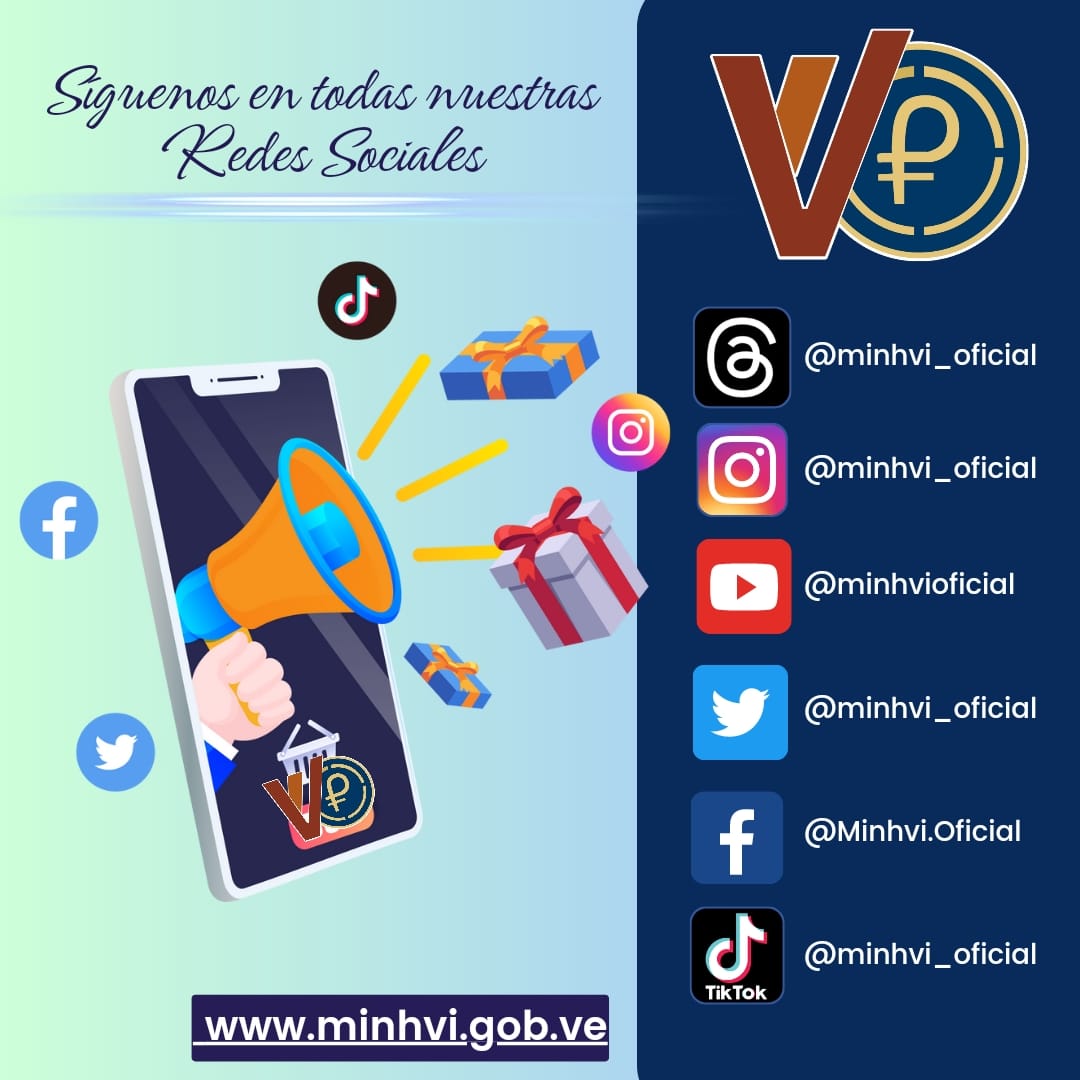 Minhvi_Oficial's tweet photo. #TomaNota || Para estar al día con las noticias más importantes de la #GMVV . Te invitamos a seguirnos en nuestras redes sociales, donde conocerás más de los logros de la Reina de las Grandes Misiones.
¡ Síguenos!
#BatallaNaval200 https://t.co/pNiUoCg4wQ