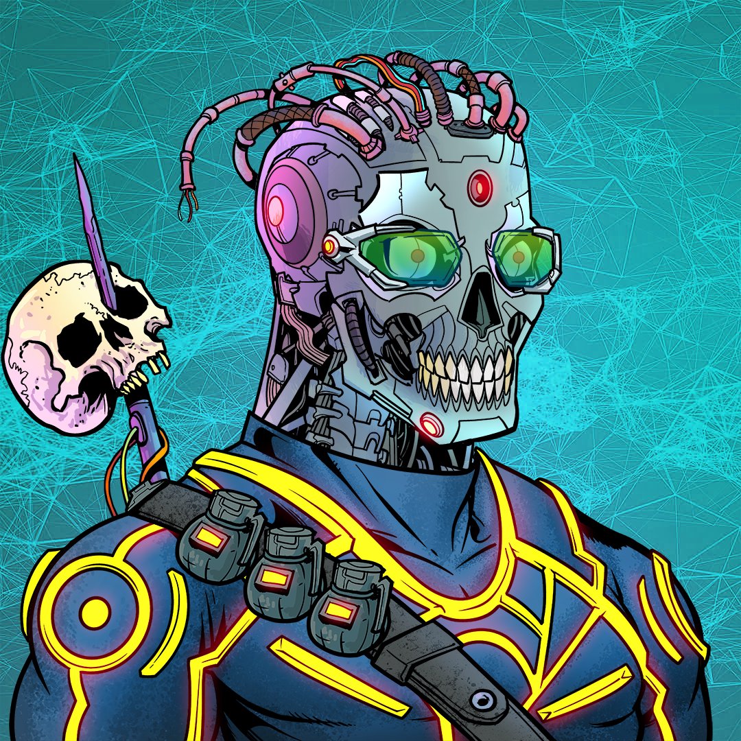 Sinister Bots inhabit the world of the Toolheads. 

They can be a blessing or curse if they get into a Vault...

#toolheads