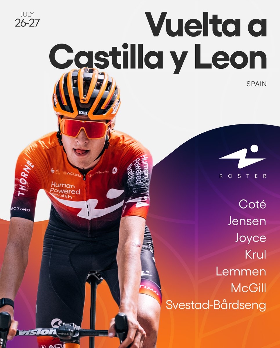 Human Powered Health Cycling (@hphcycling) on Twitter photo 🇪🇸 Our men are in action this week in the build-up to #TdP2023 ⚡️
It’s three days of Spanish racing with the centenary edition of <a href="/PVOK_/">Ordiziako Klasikoa - Clásica de Ordizia</a> and then the two-day <a href="/VueltaCyL/">VueltaCastillayLeón</a> getting us ready for an exciting week back on the #UCIWT.
VAMOS! 🇪🇸 Our men are in action this week in the build-up to #TdP2023 ⚡️
It’s three days of Spanish racing with the centenary edition of <a href="/PVOK_/">Ordiziako Klasikoa - Clásica de Ordizia</a> and then the two-day <a href="/VueltaCyL/">VueltaCastillayLeón</a> getting us ready for an exciting week back on the #UCIWT.
VAMOS!