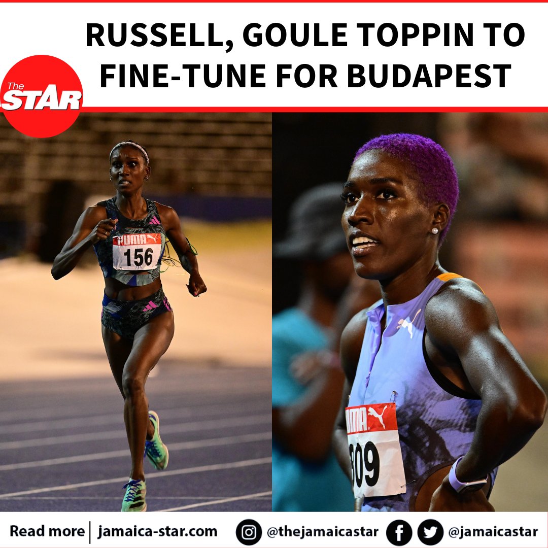 #StarSports: National senior women's 800 metres and 400 metres hurdles champions Natoya Goule Toppin and Janieve Russell were pleased with their second-place finishes in their respective events at yesterday's Wanda London Diamond League.

Read more: https://t.co/BRBzWTPeYn https://t.co/0Mn3ZBJwkM