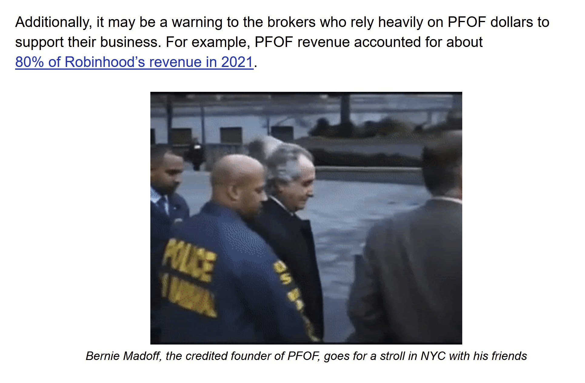 Dave Lauer on Twitter "PFOF and excessive internalization should be banned. Free trading ain't