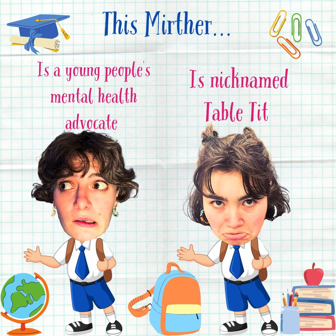 blindmirth's tweet image. Meet our first batch of comedians performing at Blind Mirth's Edinburgh Fringe Show this year! Maddy, Freddie, Nell, Ava, Mackenzie and Holly! With just the right dosage of self loathing, they promise to get you chuckling away and feeling happy!