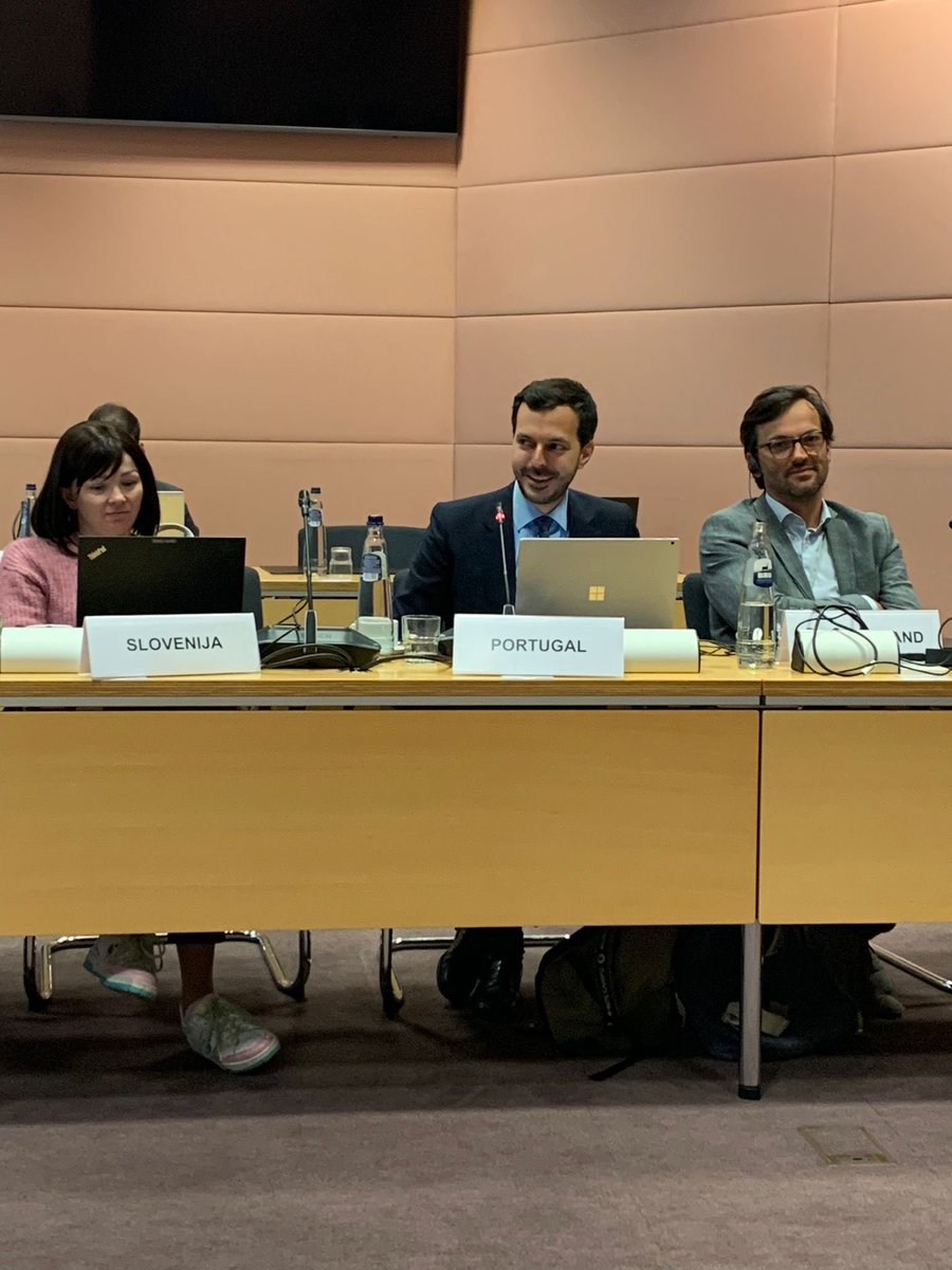 A_CostaMonteiro's tweet photo. Today was my last meeting as Portugal's 🇵🇹 #Mertens- what an intense year it was, a tour de force of #Coreper1: ⚡️crisis, green 🌳 and digital 💻transitions, food safety and security 🐟🌾, among so many other concrete issues. It was great being part of this group! @RPPortugalUE https://t.co/v1xwRSmOdx