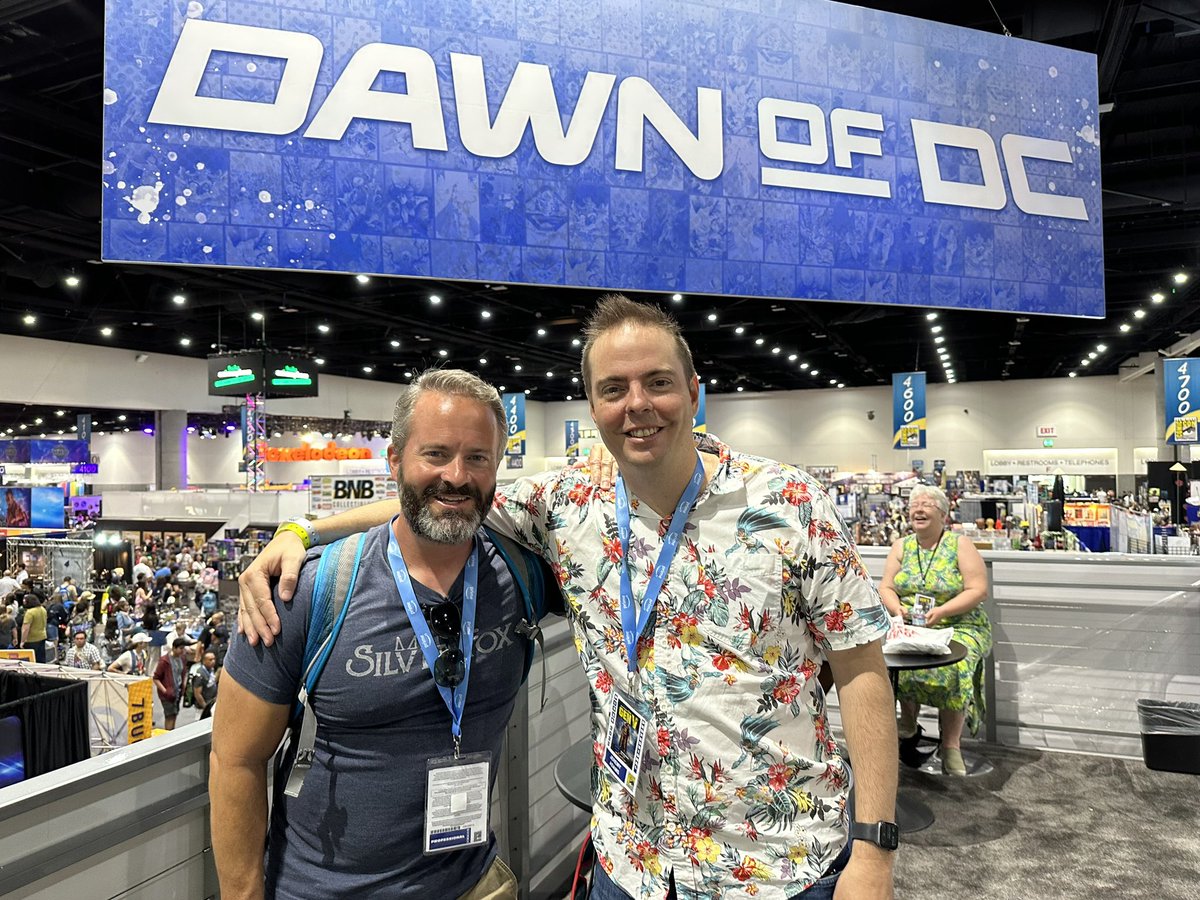 Had a great time at the con to promote “Primer” and got to hang with the great <a href="/DCOfficial/">DC</a> writer <a href="/spacekicker/">Jeremy Adams ➡️ @fanxsaltlake</a> !