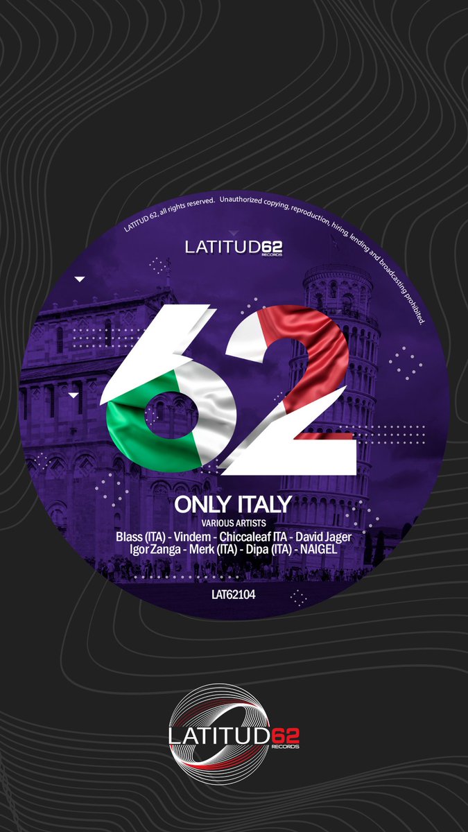 Vindemdj's tweet photo. Blass (ITA) &amp; Vindem 
" Your Lady " 💿
Various Artists 
" Only Italy " 🇮🇹
@latitud62 🇦🇷 https://t.co/nk9oD4gP5d
