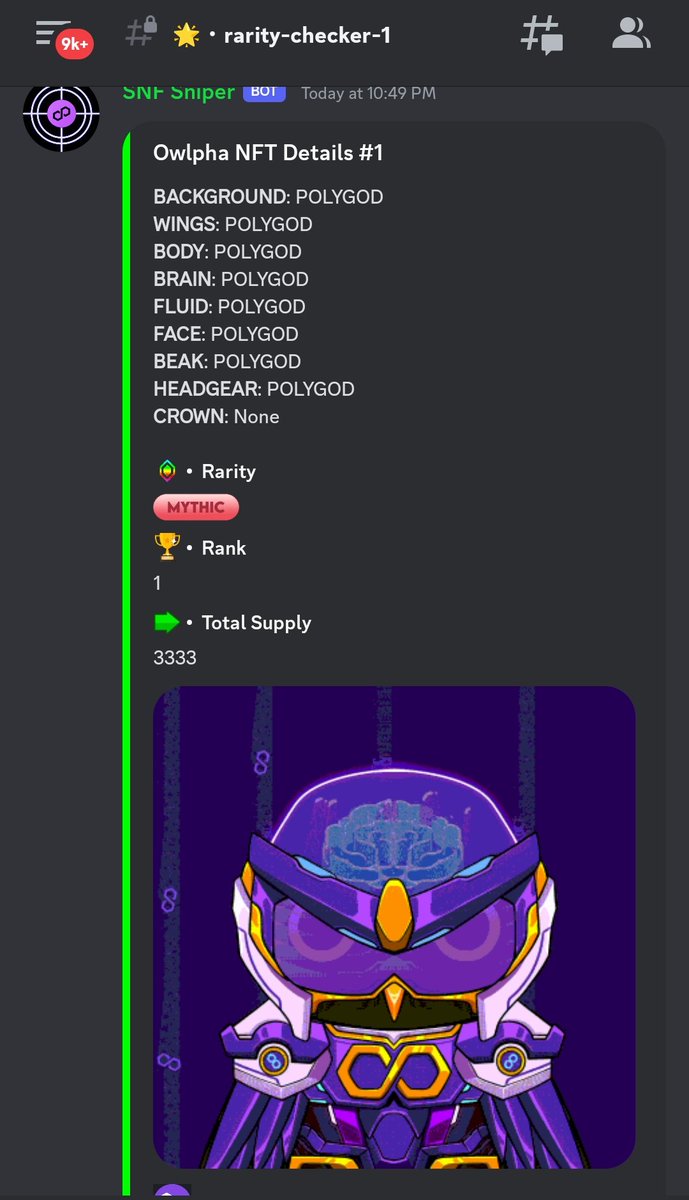 mhknft's tweet image. Solana &amp;amp; Polygon both NFTs rarity checker bot added on @SolNftFinder server🔥

Thanks again @_0xrk