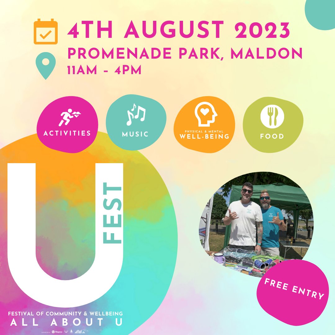 Looking for a fun and exciting summer? ☀️

UFest is the ultimate family-friendly free festival in the Maldon District. Enjoy live music, crafts, sport, and more!

fal.cn/3A9hc 

#visitprompark #visitmaldondistrict #ufest #communityevents #maldon #essex <a href="/MaldonTourism/">Visit Maldon District</a>