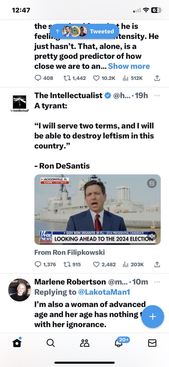 marlene4719's tweet image. “I will serve two terms, and I will be able to destroy leftism in this country.”  -  DeSatan.   How very Hitlerisque of him.  He doesn’t want to work with his opposition;  he wants to destroy his opposition.