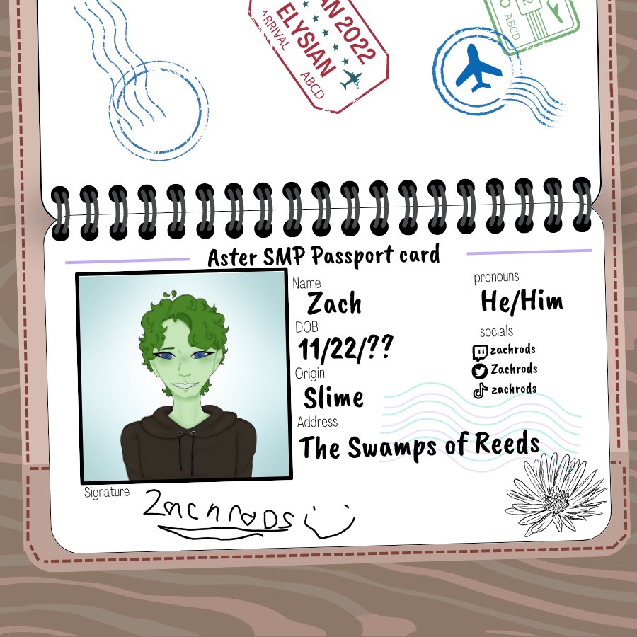 AsterrSMP's tweet photo. From the Swamps of Reeds… 🌱

Welcome @Zachrods to the Aster SMP!

#Astertwt #astersmp https://t.co/95X7LoO8DA