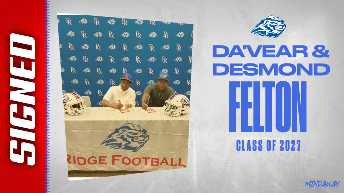 PTRFootball's tweet photo. Welcome to the Family!!! #FindAWay #OneRidge https://t.co/1xQNSFyd6b