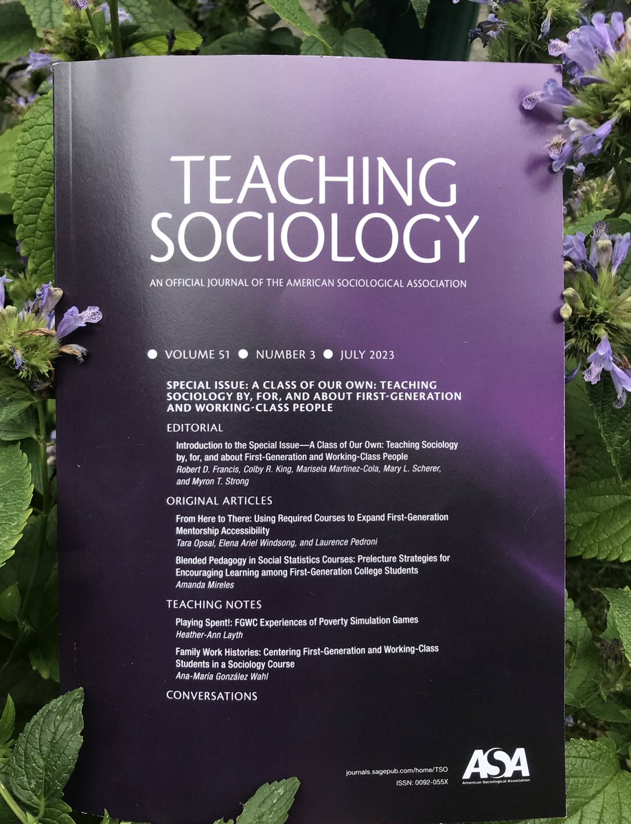 Teaching Sociology tweet media