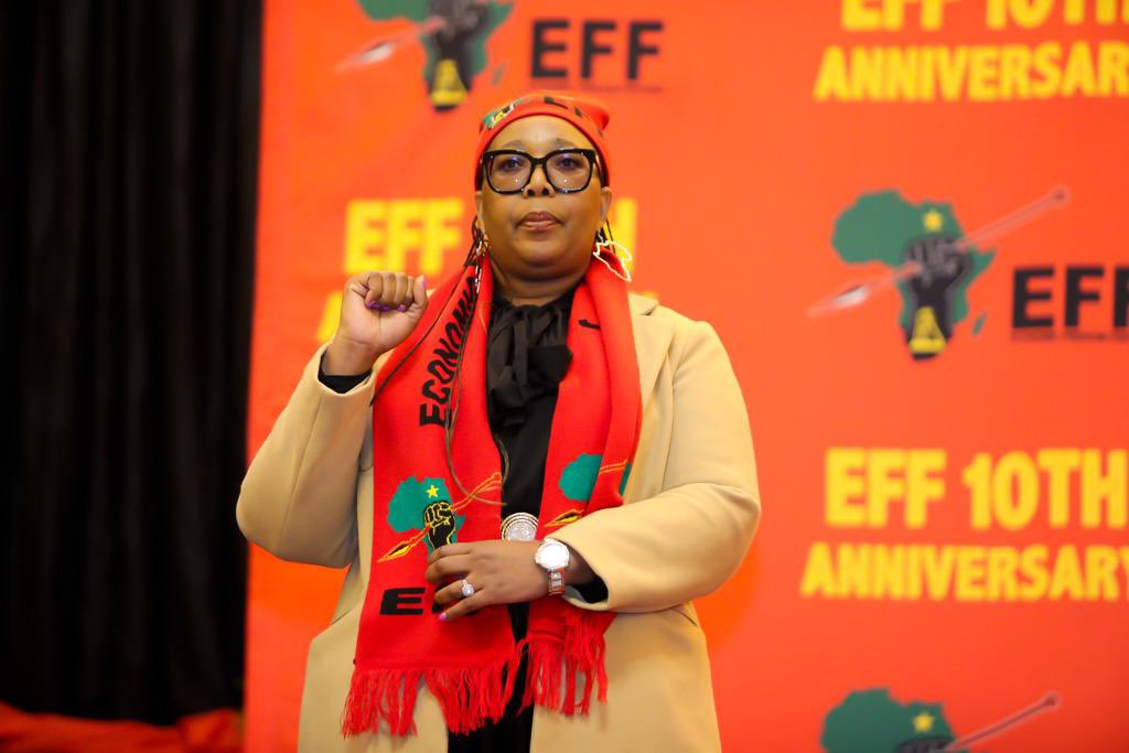 EFFSouthAfrica's tweet photo. ♦️In Pictures♦️

CIC @Julius_S_Malema at the #EFFPublicLecture which is being addressed by Pan-Africanist Prof. P.L.O Lumumba at Sarah Baartman Hall, University of Cape Town. 

-We are here to celebrate because, celebrate we must. We are here to commemorate because commemorate we must!

#EFFPublicLecture