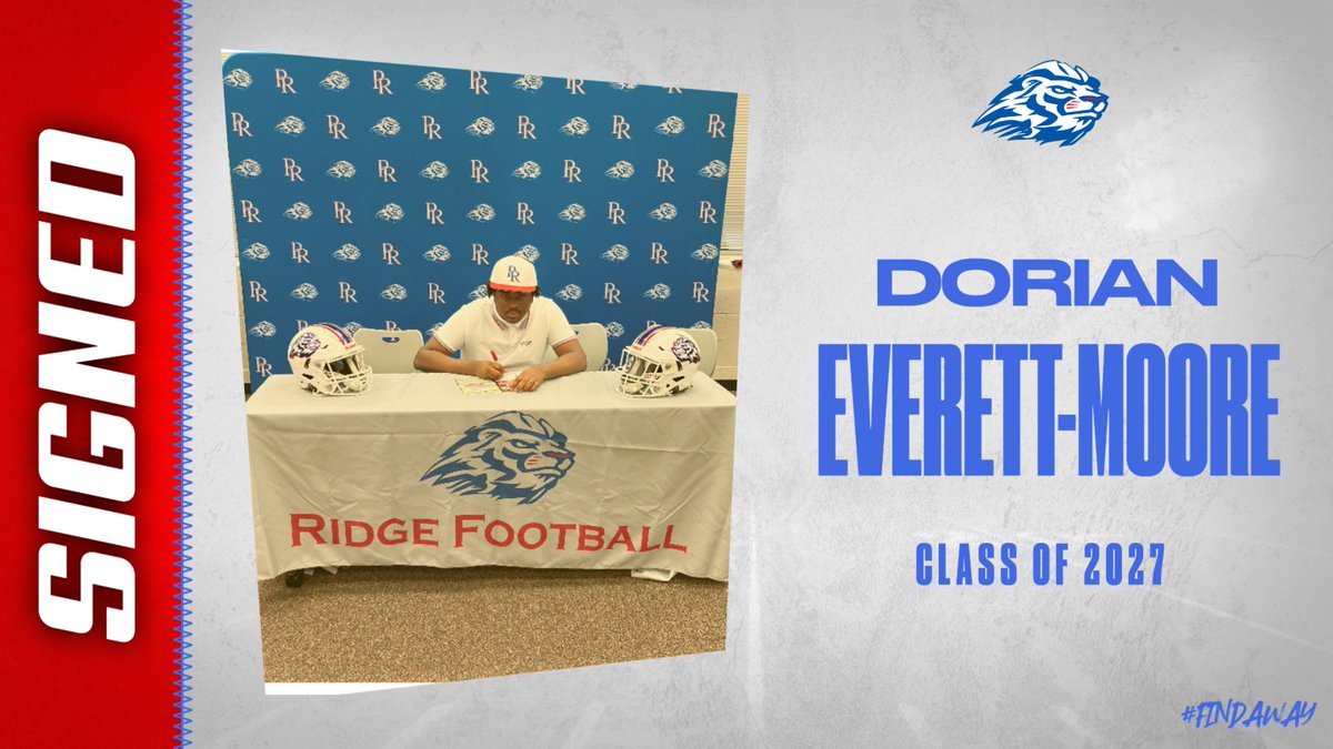 PTRFootball's tweet photo. Welcome to the Family!!! #FindAWay #OneRidge https://t.co/X9hv8gVlWH