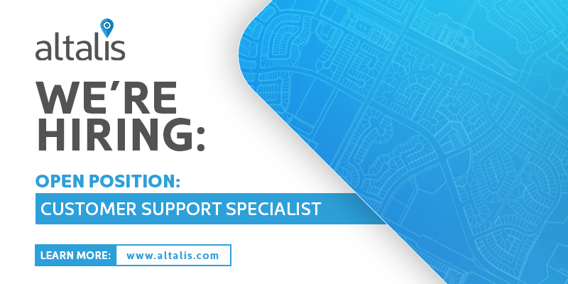 📢 Now hiring! Altalis is looking for a Customer Support Specialist to join our team! Apply today at: altalis.com/careers 🖱️ #YYCJobs #AlbertaJobs #GeospatialJobs