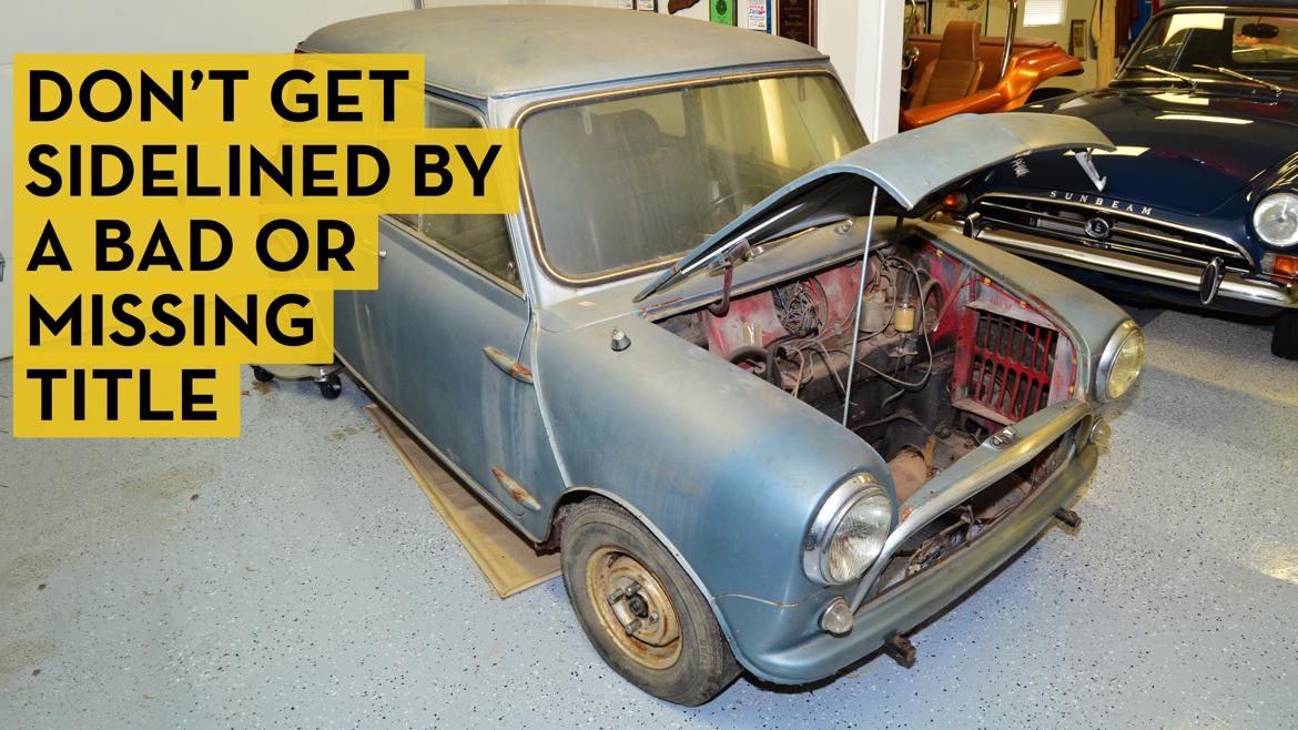 cms_mag's tweet photo. Sure, you can get a title for a car that has a bad or missing title, but it’s never easy. https://t.co/Iqcd7vqbYZ https://t.co/tXk1LtGD5E