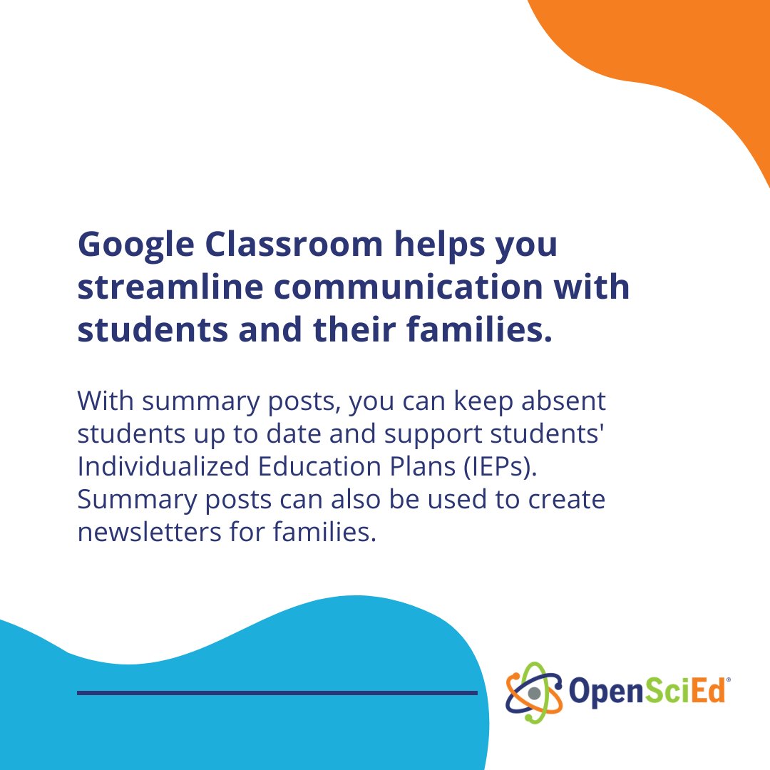 OpenSciEd tweet media