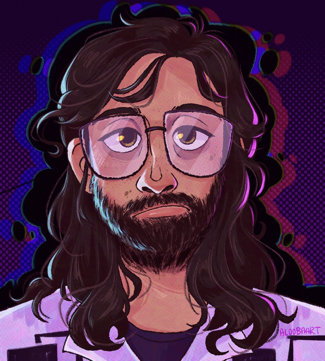 aloobaart's tweet photo. Finally received my atsv art book so you know I had to redraw Silly Scientist Guy

#TheSpot #johnathonohnn #atsv https://t.co/rtc0YW7dIw