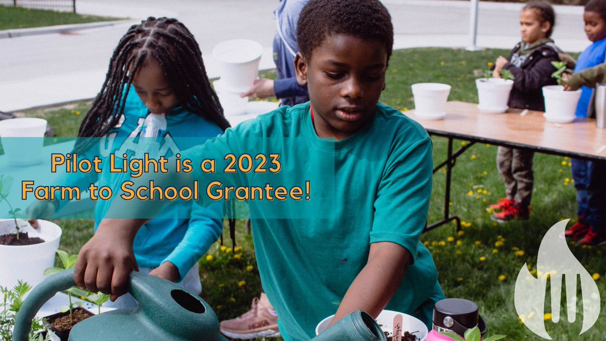 Pilot Light (@pilotlightchefs) on Twitter photo We've been honored by <a href="/USDANutrition/">USDANutrition</a> as a 2023 Farm to School Grantee! We're so excited to receive this investment in the expansion of our Food Education Fellowship. Learn more about our plans for this award on our blog: pilotlightchefs.org/2023/07/24/pil…. Congrats to the other grantees! We've been honored by <a href="/USDANutrition/">USDANutrition</a> as a 2023 Farm to School Grantee! We're so excited to receive this investment in the expansion of our Food Education Fellowship. Learn more about our plans for this award on our blog: pilotlightchefs.org/2023/07/24/pil…. Congrats to the other grantees!