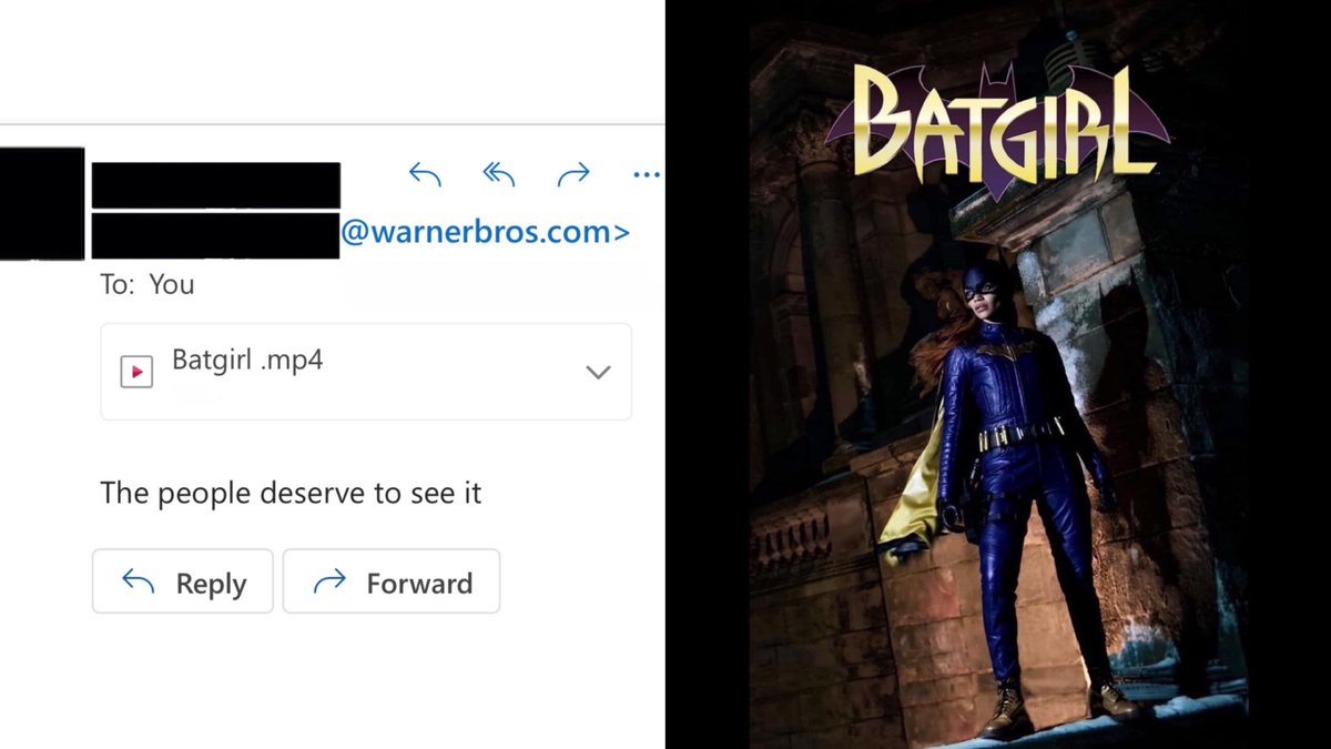VHSDVDBLURAY4K's tweet image. Fuck it 

Leaking Batgirl Movie at 500K