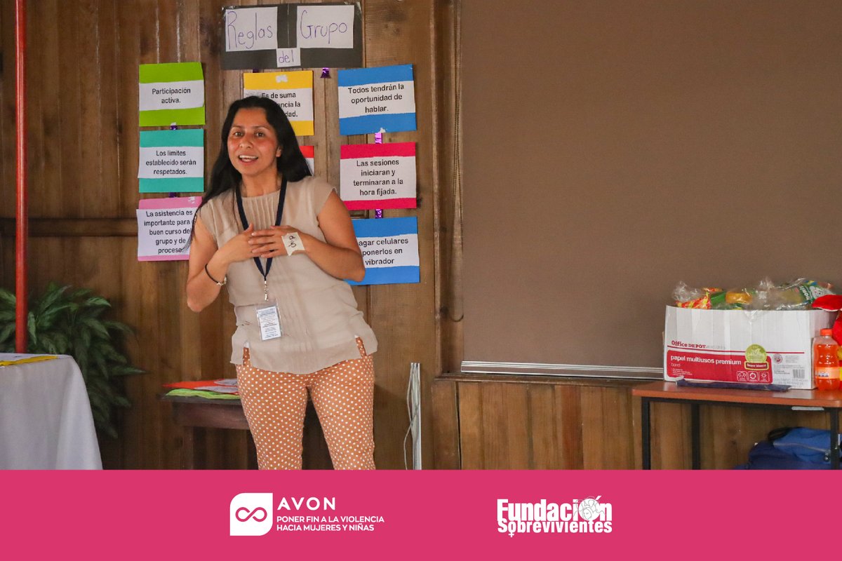 Sobrevivientes1's tweet image. Con gran alegría damos cierre al cuarto grupo de terapia grupal en el marco del proyecto “Promesa Avon, poner fin a la violencia hacia mujeres y niñas&quot; gracias al apoyo de @Avon Guatemala
🌸¡Seguimos avanzando! Sanando y empoderando 
#Sanando #Empoderando #PromesaAvon #Avon