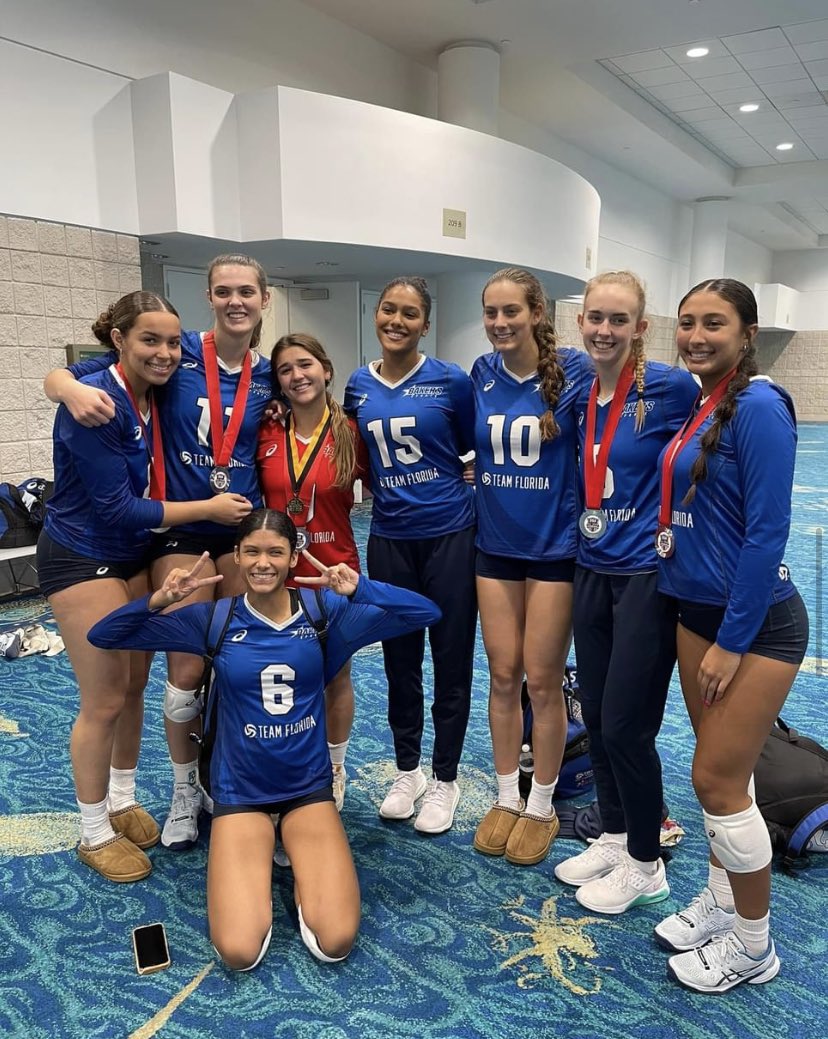 Thank you @usavolleyball for an unforgettable week! I love these girls and had so much fun playing with new teammates! Thank you Coach Gio Delevry! Team Florida placed 2nd and honored to be chosen on the All Tournament Team! #teamflorida