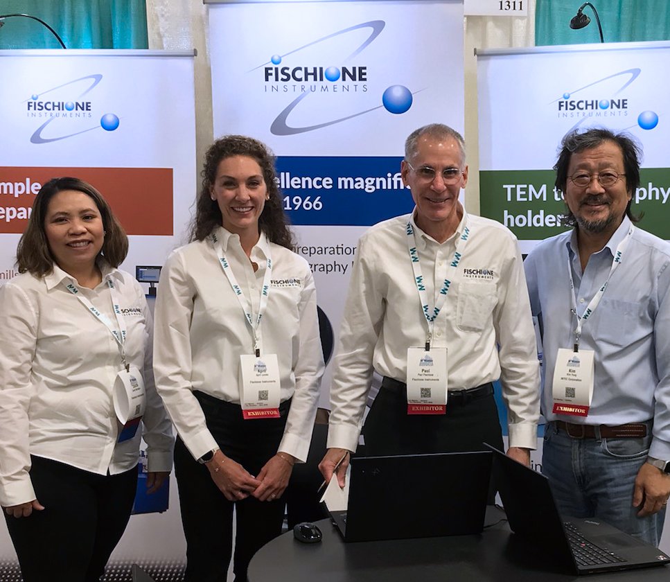 Stop by Fischione Instruments booth #1311; we are excited to talk about our sample preparation products for TEM and SEM: ion mills, plasma cleaners, conventional spec prep, and TEM tomography holders. #MM2023