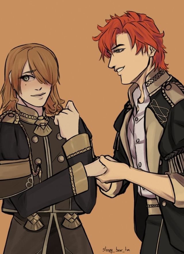 The friendliest of reminders that I do oc/self-insert x canon commissions <3 (this one was $60)