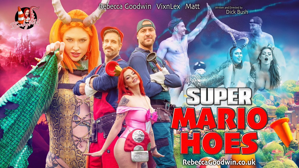 Introducing our next masterpiece: Super Mario Hoes! This was SO much fun to film, and I can’t wait for you to see it 🤭