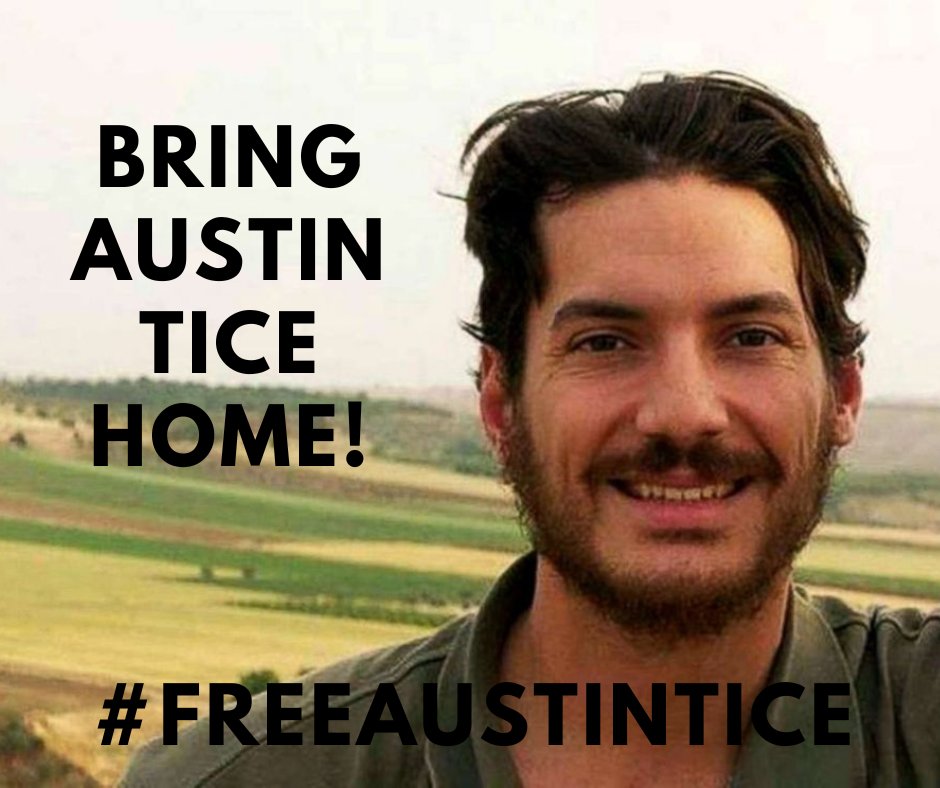 James W. Foley Legacy Foundation (@jamesfoleyfund) on Twitter photo This #MoralCourageMonday we honor American freelance journalist and a veteran U.S. Marine Corps officer, Austin Tice, held hostage in Syria for nearly 11 years. We implore <a href="/POTUS/">President Donald J. Trump</a> to help bring Austin home!
#FreeAustinTice This #MoralCourageMonday we honor American freelance journalist and a veteran U.S. Marine Corps officer, Austin Tice, held hostage in Syria for nearly 11 years. We implore <a href="/POTUS/">President Donald J. Trump</a> to help bring Austin home!
#FreeAustinTice