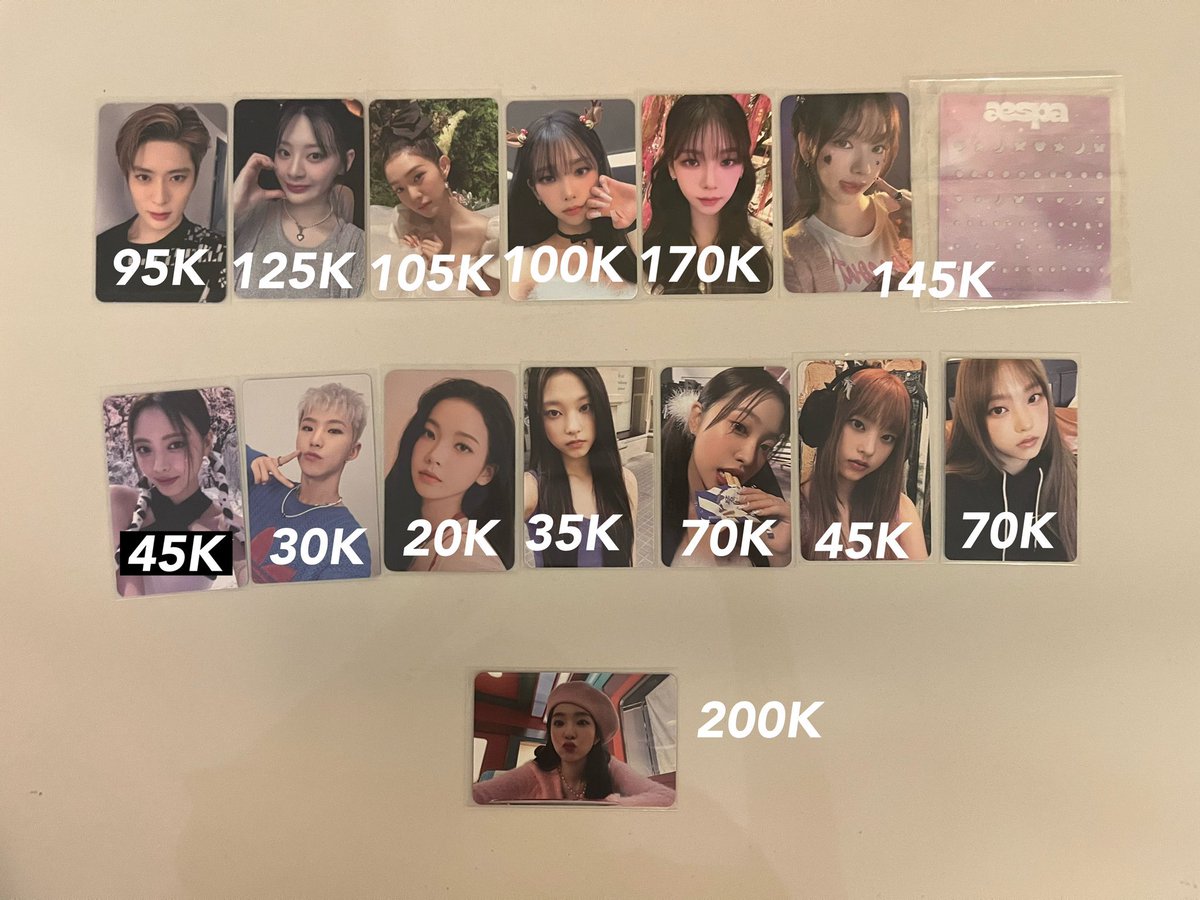 oreoglazedd's tweet photo. — help rt
wts // want to sell

↬ on hand
↬ keep event with dp are allowed
↬ bisa req co live oren with dp kecil
↬ price exc admin 3.2%
↬ bisa splitpay
↬ dm for details and condi 
↬ surabaya, jatim; ina

t. wts pc karina yeri irene haerin seeun jaehyun hoshi yuna kazuha https://t.co/lQiL4xUK6A